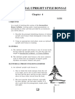 Informal Upright Style Bonsai: Notes I. Objectives