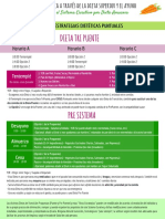 Dieta Tri Puente: Otras Estrategias Dietéticas Puntuales