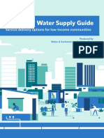 The Urban Water Supply Guide: Service Delivery Options For Low-Income Communities