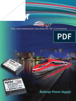 Railway Power Supply Railway Power Supply: Rail Transportation Isolated DC-DC Converters