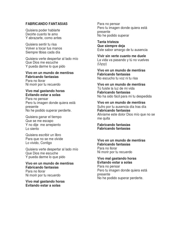 Fabricando fabricando