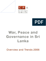 War Peace Governance