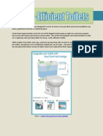 Technical Description - Water-Efficient Toilets