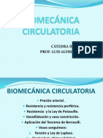 Biomecánica circulatoria: presión arterial, resistencia vascular y leyes de Poiseuille y Bernoulli
