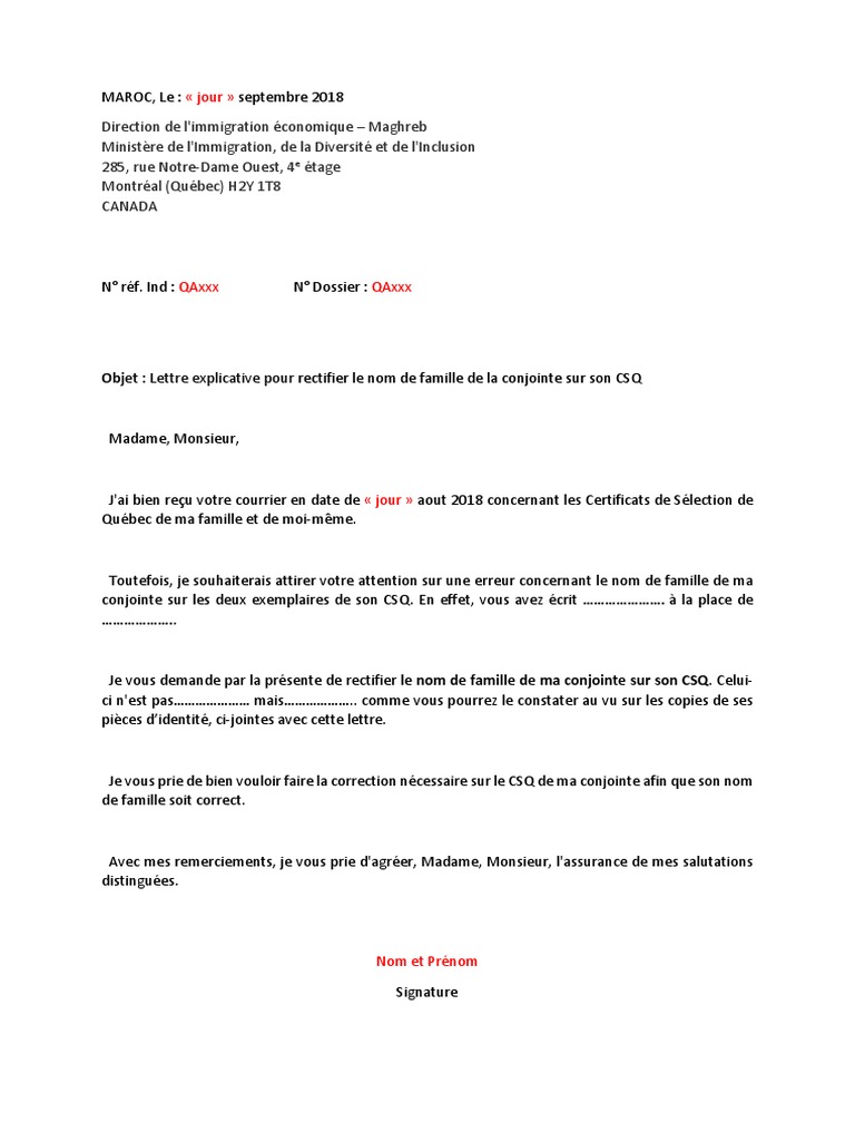 lettre