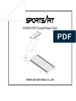 6100/E/6150/E Treadmill Repair Guide: Sports Art Industrial Co., LTD