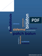 Sistema de Patch Balun modular para CFTV analógico e HD