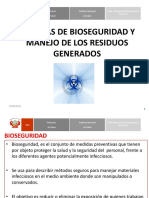 Medidas de Bioseguridad Y Manejo de Los Residuos Generados