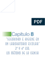 Capítulo: "Seguridad E Higiene en Un Laboratorio Escolar" 3º Y 4º ESO: Los Métodos de La Ciencia