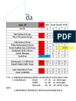 Jadwal