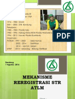 Re-registrasi STR ATLM