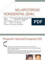 Skrining Hipotiroid Kongenital (SHK)