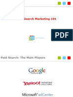 Paid Search Marketing 101: The Main Players, Google, Yahoo, MSN and Contextual Advertising