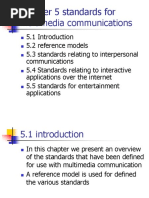 Chapter 5 Standards For Multimedia Communications