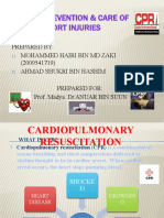 The Cardiopulmonary CPR