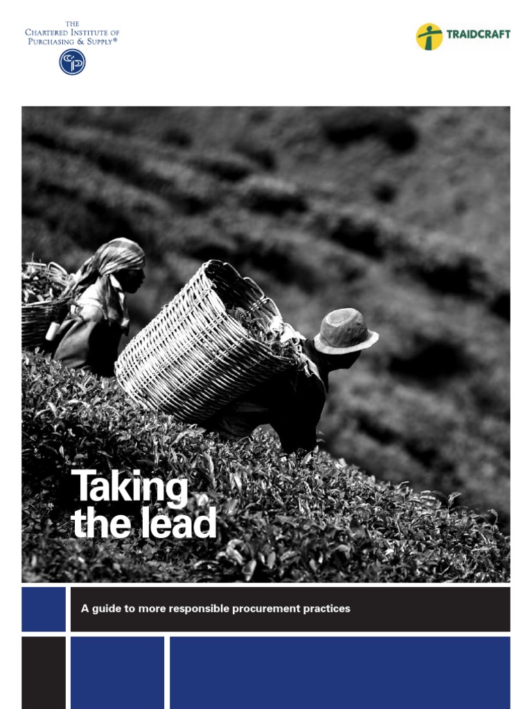 Taking The Lead: A Guide To More Responsible Procurement Practices ...