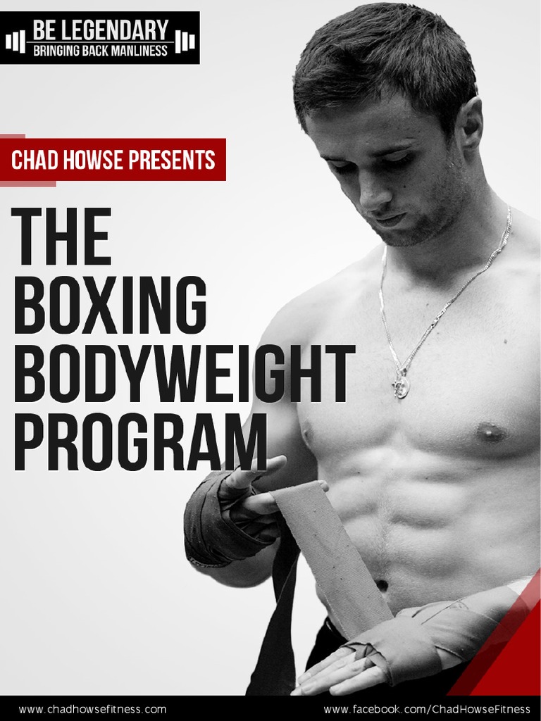 Boxing Bodyweight Training Program | PDF | Saturated Fat | Diet & Nutrition