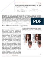 Effective Approach For Extracting Noise From Digital Image and Real Time Data