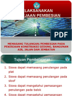 3.memasang Tulangan Pada Pekerjaan Konstruksi