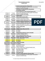 Kalendar Akademik Pascasiswazah Sem 2 20172018, PDF, Tuition Payments