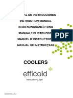 Instruction User Manual Efficold Coolers PDF