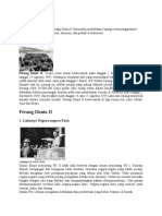Perang Dunia II dan Pengaruhnya di Indonesia