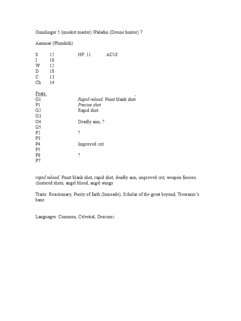 Aasimar fusileer pdf