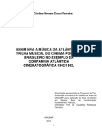 A música da Atlântida: a trilha sonora da comédia musical brasileira