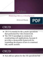 Odoo 11.0 Crud Development