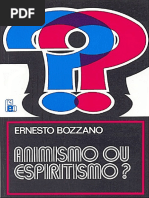 animismo                           ou                           espiritismo
