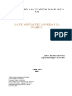 Salud Mental de La Pareja y La Familia