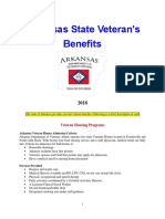 Vet State Benefits - AR 2018