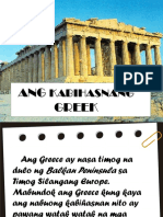 Kabihasnan NG Greek