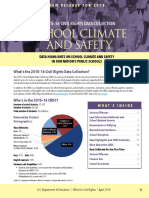 Civil Rights Data Collection Report On School Climate & Safety