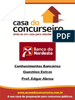 Banco Do Nordeste 2014 - Conhecimentos Bancarios - Edgar Abreu - Casa Do Concurseiro