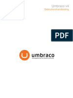 Umbraco v4 - Gebruikershandleiding v1.0.0