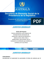 II Plan piloto para la prevención del delito Guatemala