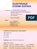 Projektovanje Proizvodni Sistema