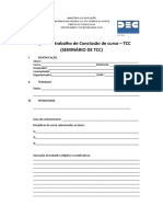 Ficha de Acompanhamento de Seminrio de TCC