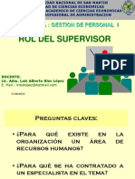 Rol Del Supervisor