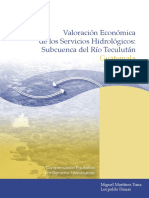 Valoración Económica de los Servicios Hidrológicos Subcuenca del Río Teculután.pdf