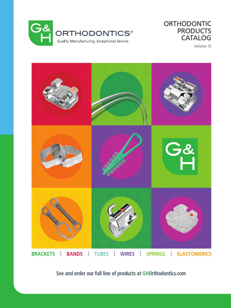 GH Catalog | PDF | Orthodontics | Dentistry Branches