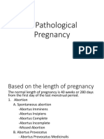Pathological Pregnancy