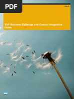 SAP Business ByDesign and Concur Integration PDF