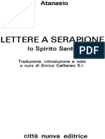 Lettere A Serapione - Lo Spirit - Atanasio