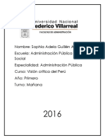 Univeridad Nacional Federico Villarreal