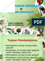 Konsep Dasar Geografi