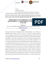 Permanency of Leader Self-Confidence Development: A Longitudinal Comparative Analysis