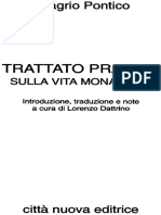 Trattato Pratico Sulla Vita Mon - Evagrio Pontico