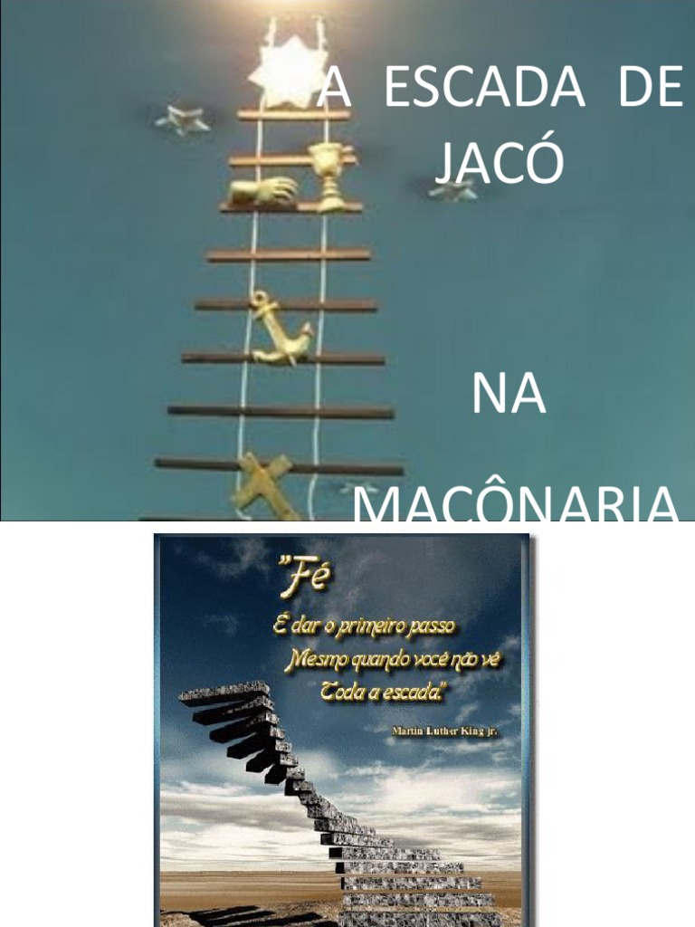 A Escada de Jacó e A Maçônaria PDF | PDF | Maçonaria | Fé